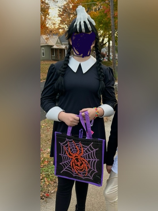 Rubie's Dresses & Skirts - Bundle Wednesday Addams Dress with Wig and Thing